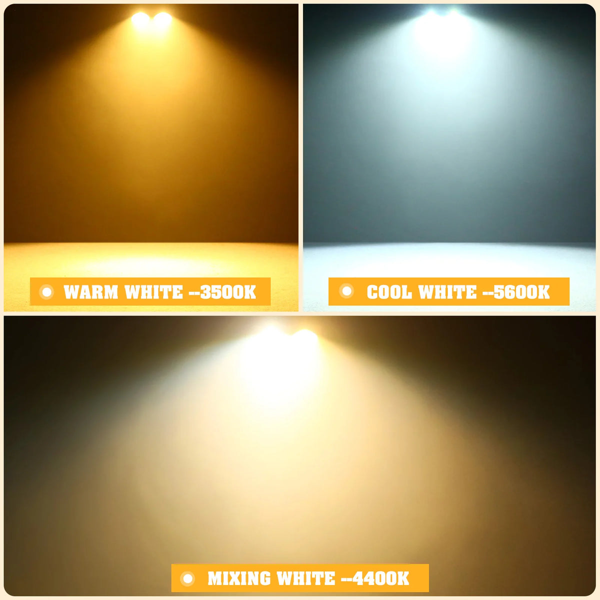 U'King COB LED Blinder Stage Light