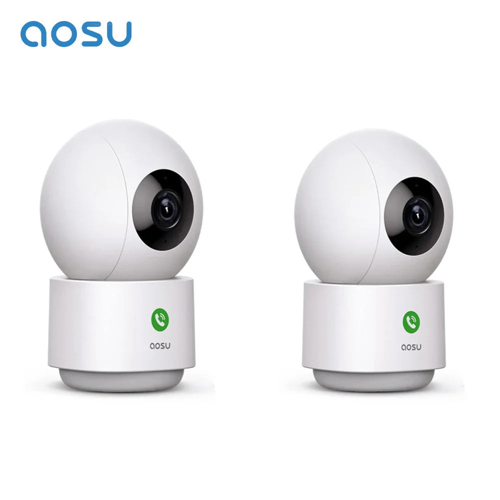 AOSU 3MP Indoor Wireless Baby Monitor Security Camera