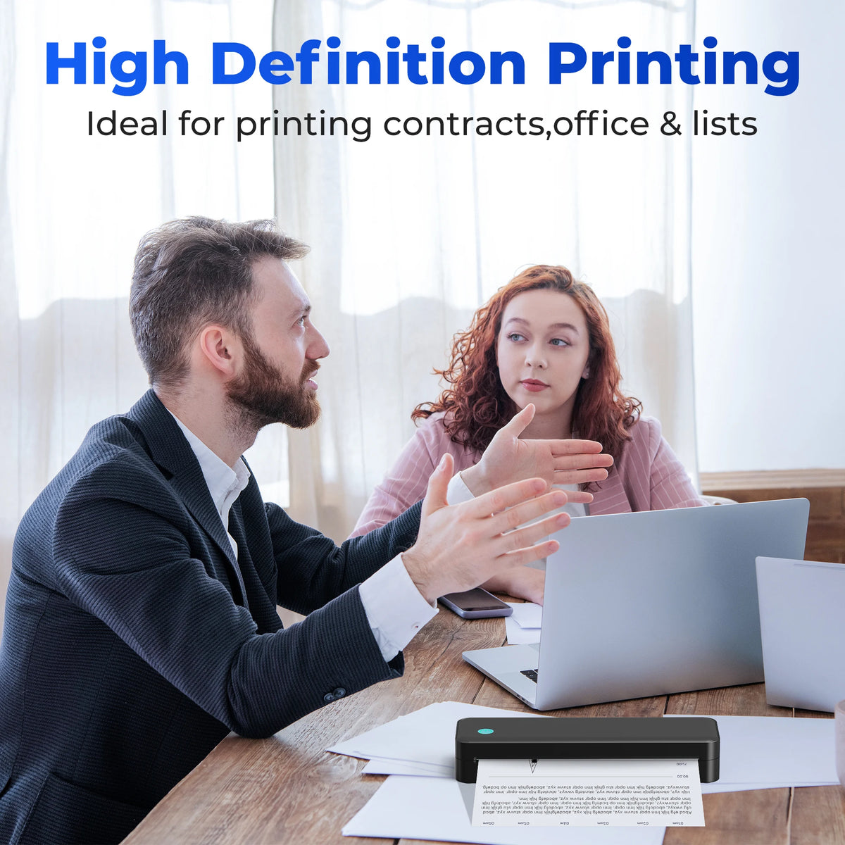 POLONO Portable Inkless Thermal Printer
