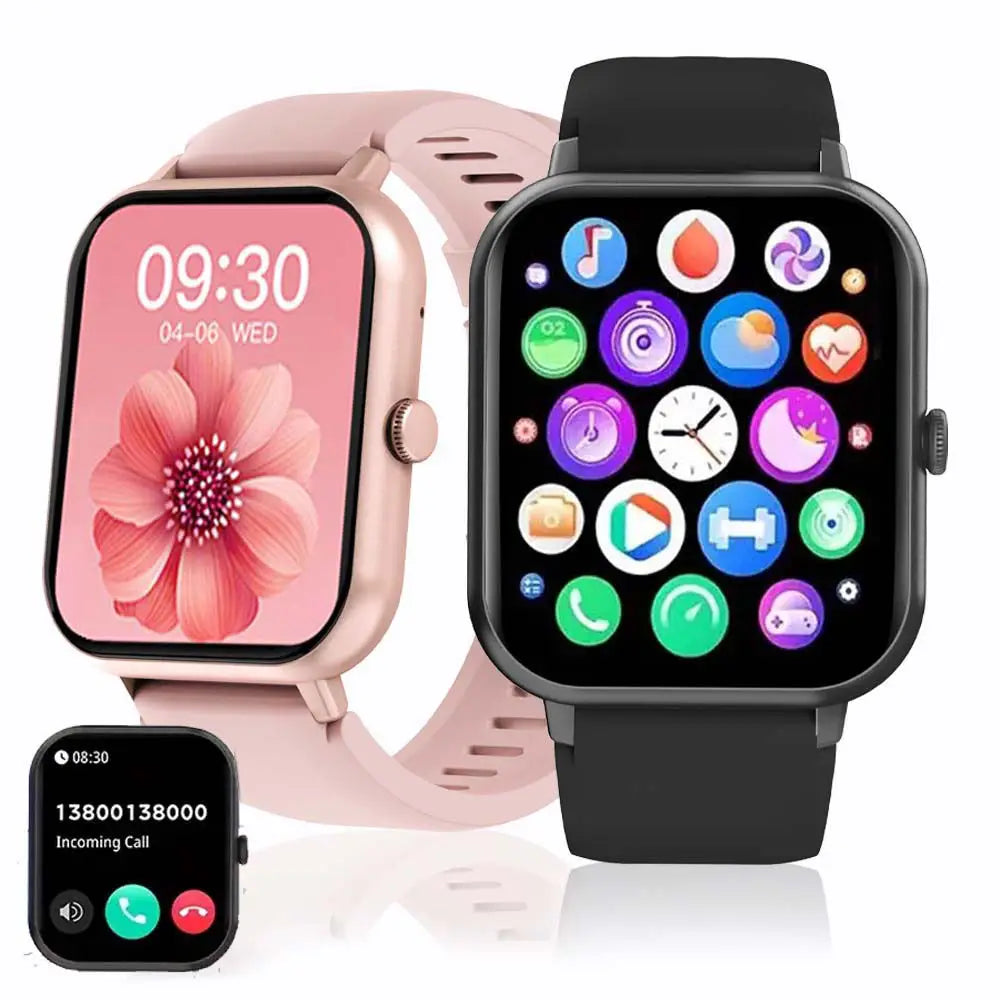 Senbono ZL54CJ Square Smartwatch Heart Rate Tracker Android