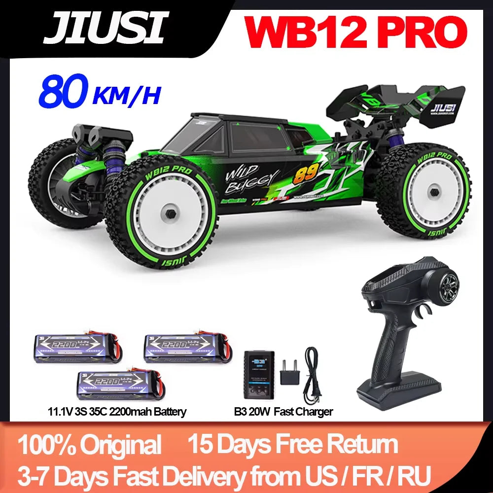 Jiusi Wb12 Pro Brushless 4wd Racing Rc Car