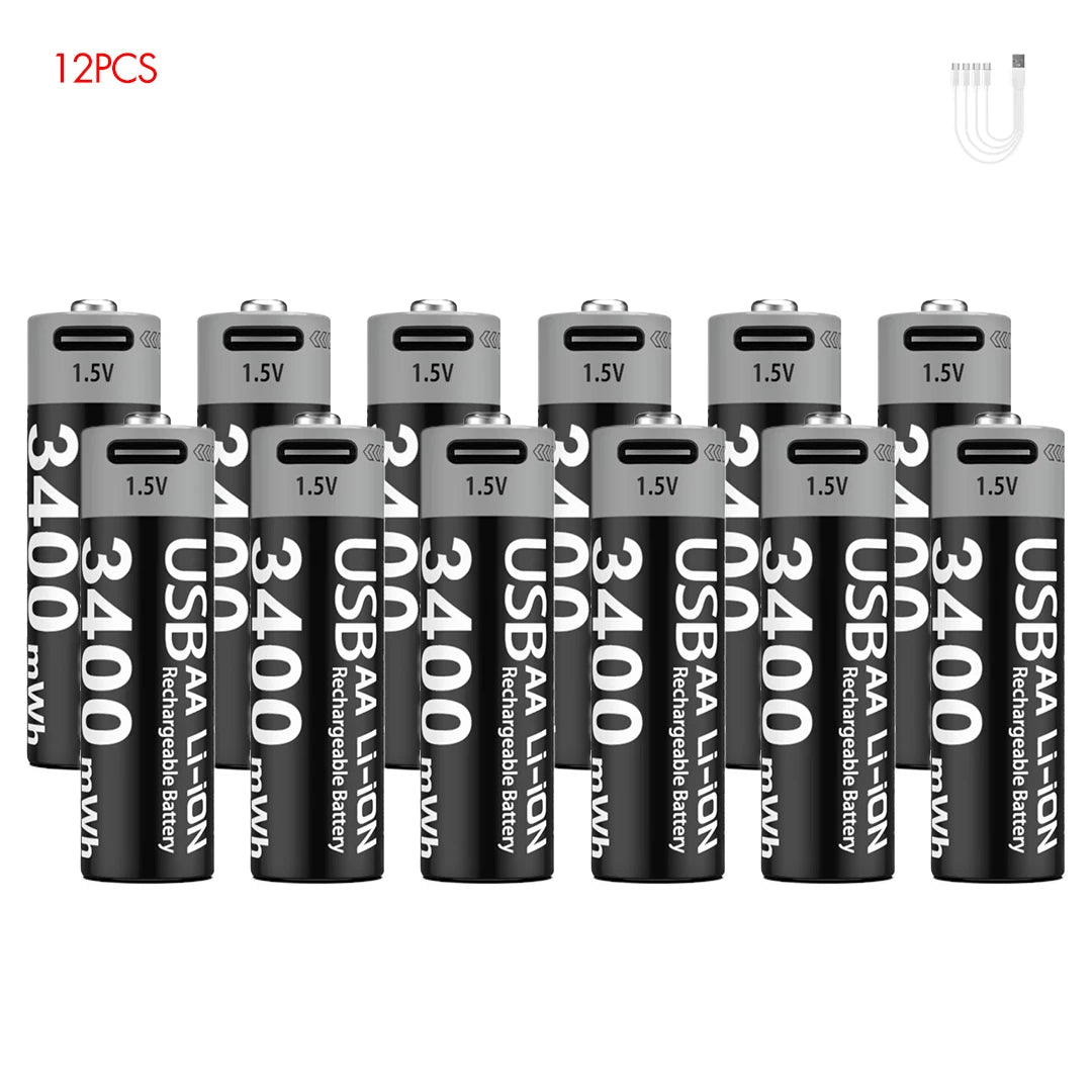 Kuugro USB Rechargeable Battery Pack For Devices