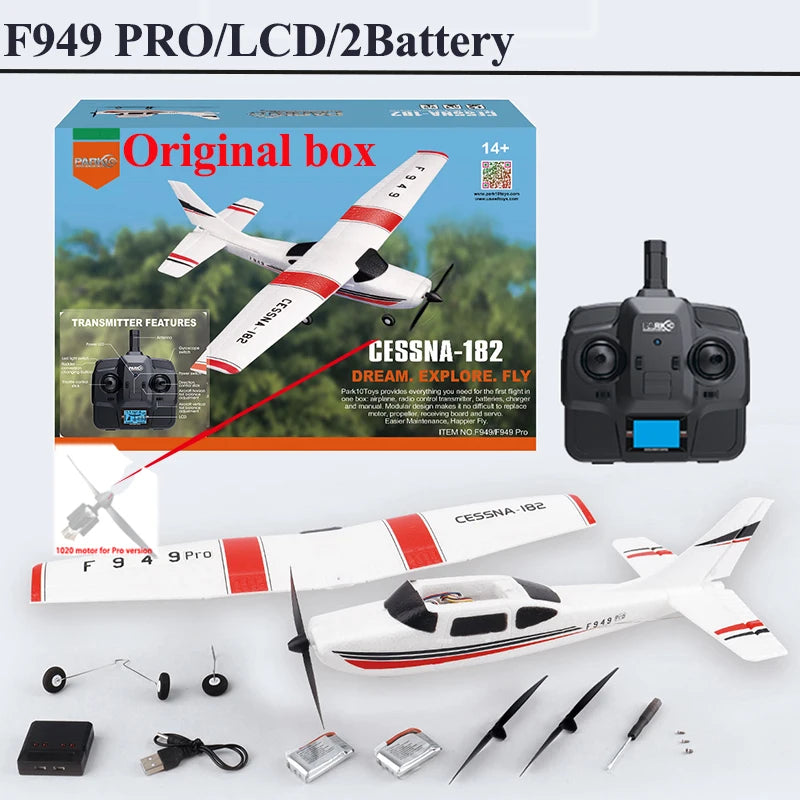 WLtoys F949 RC Airplane 3D6G Gyro