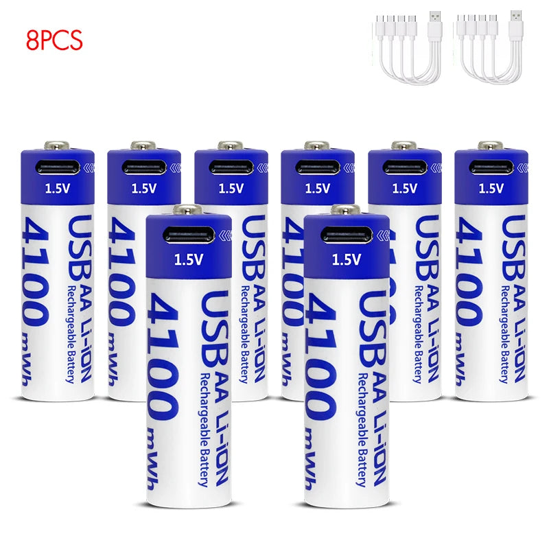 Kuugro 4100mWh USB Rechargeable Battery