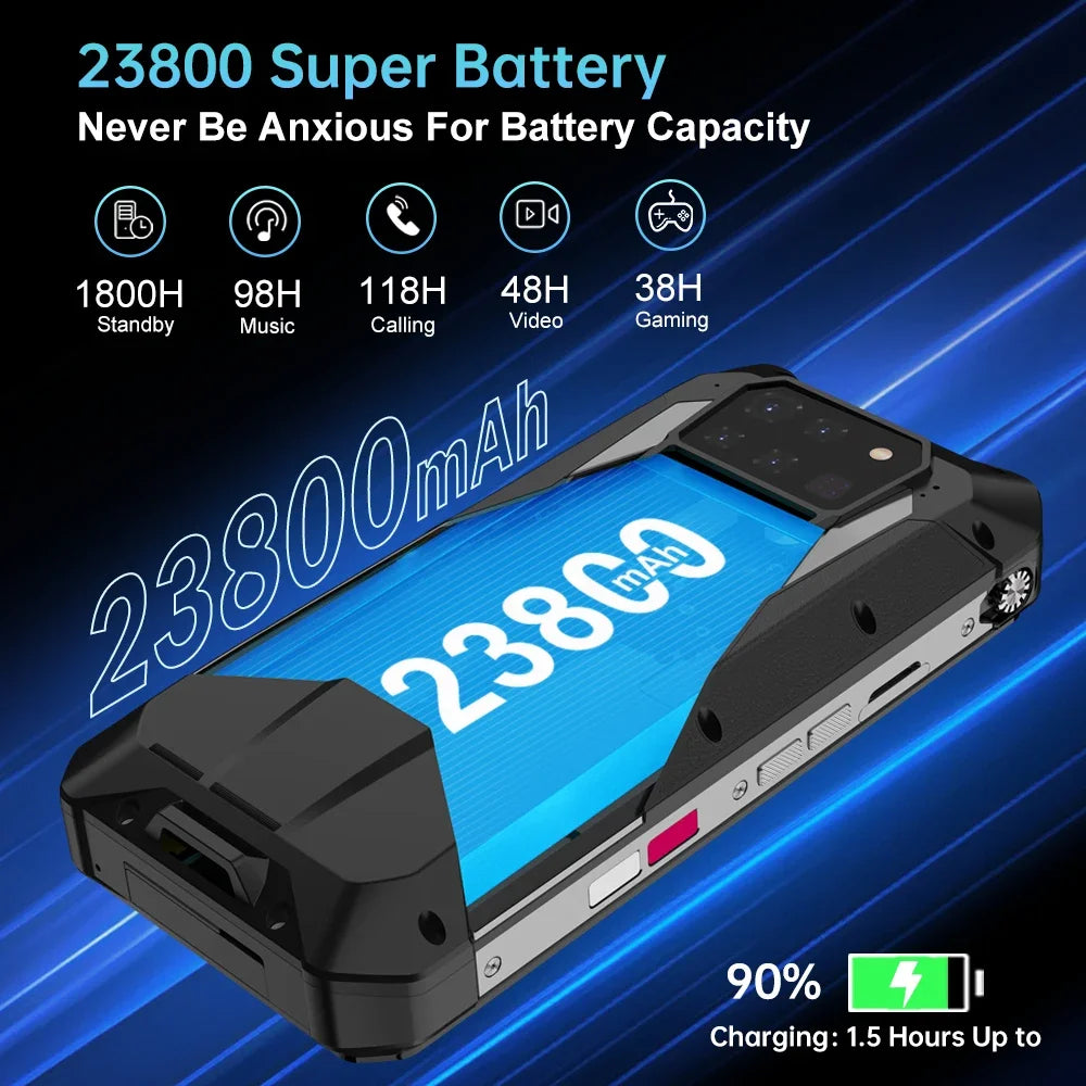 Unihertz Tank 3 Pro Rugged Projector Smartphone