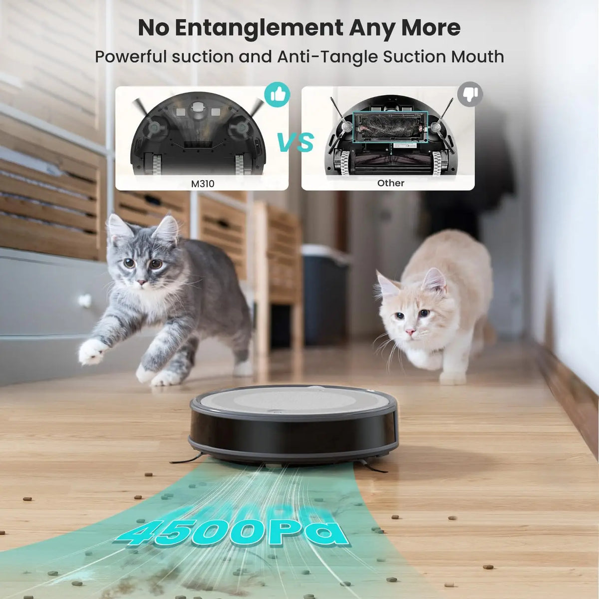 Lefant M310 Robot Vacuum Cleaner With Smart Control