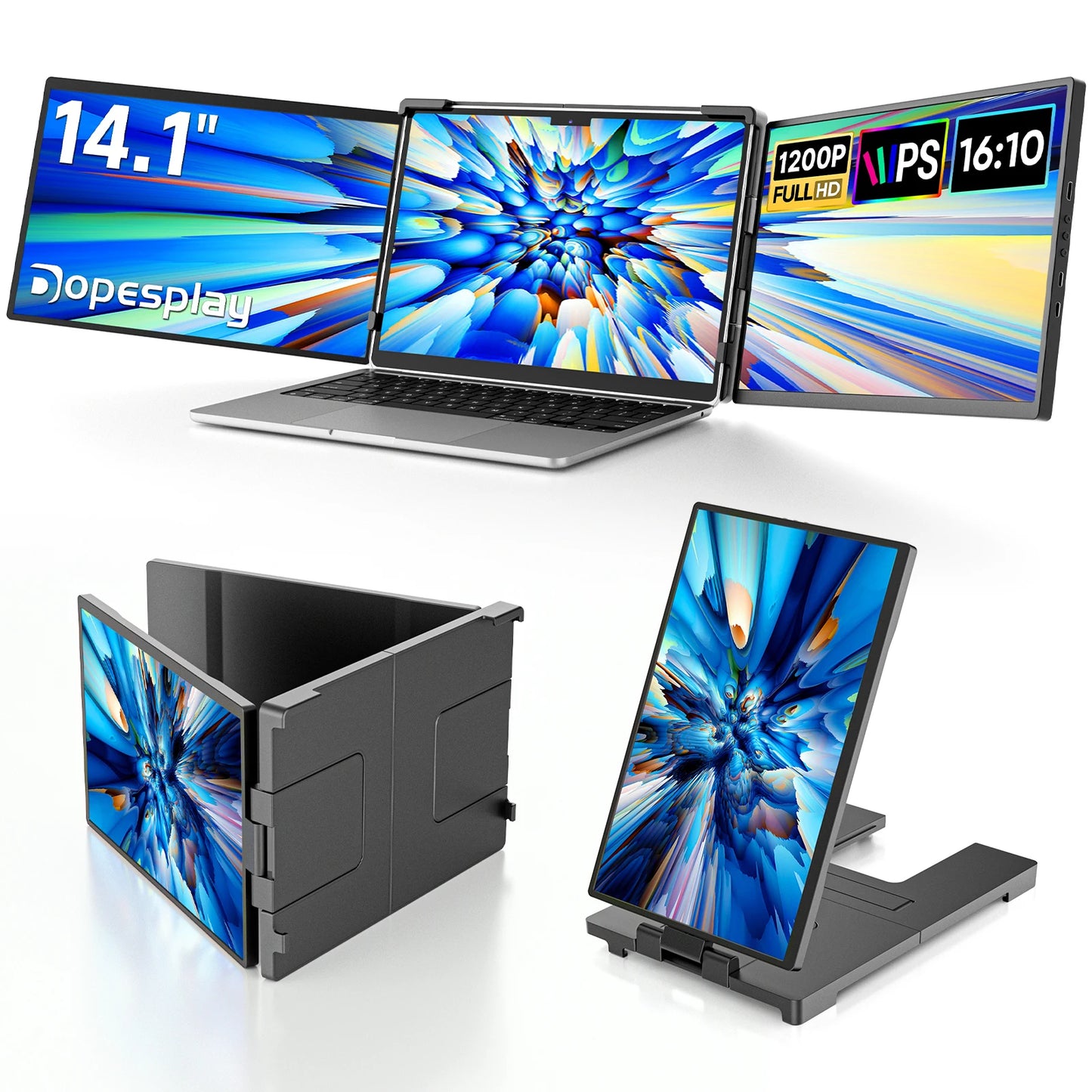Dopesplay Portable Laptop Monitor IPS Extender