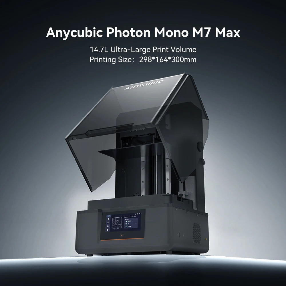 ANYCUBIC DLP SLA LCD Resin 3D Printer Photon Mono 4, Photon Mono M7, M7 Pro, Photon P1, Photon P1 Max, Wash and Cure 3 Plus, Max