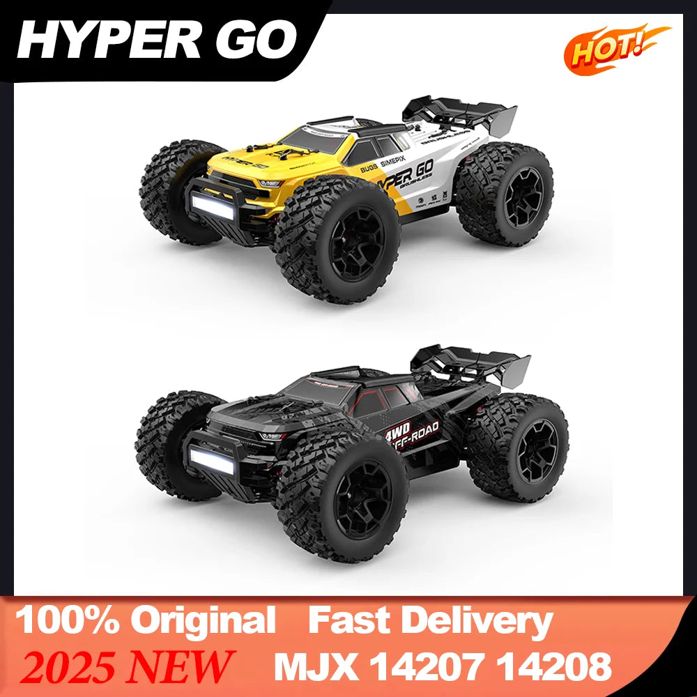 MJX RC Car MJX HYPER GO MJX14207 14208 1/14 70KM/H Brushless 4WD Racing Car Electric Off-Road Remote Control Truck Rrift RC Cars