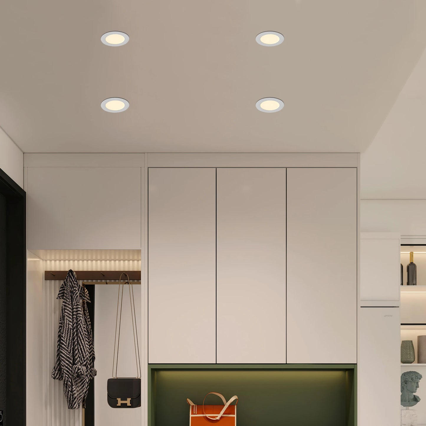 ARLGSITE Dimmable LED Ceiling Lights Recessed Downlights