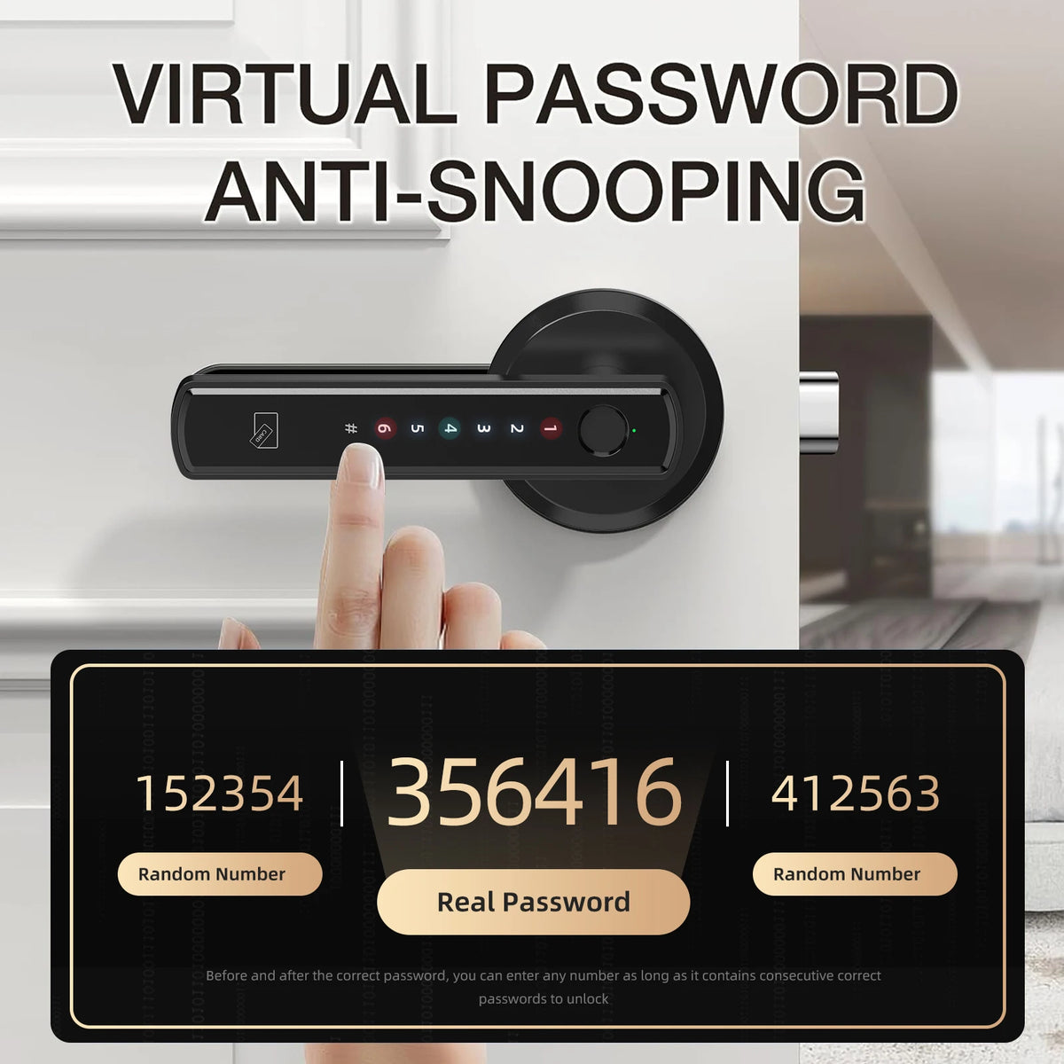 Viladepot Smart App Fingerprint Door Lock