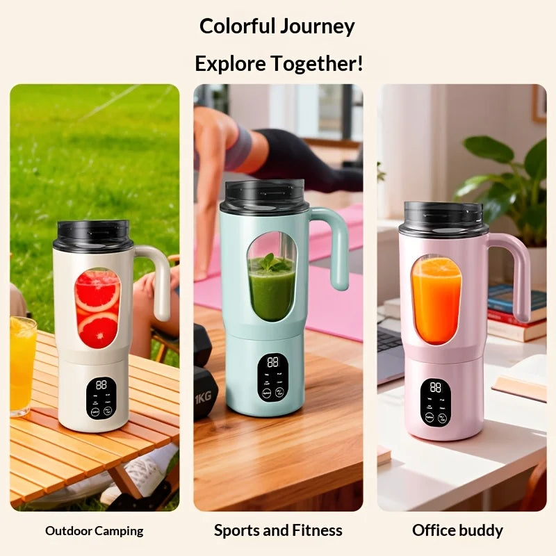 Crearoma Portable Blender With Stainless Steel Blades