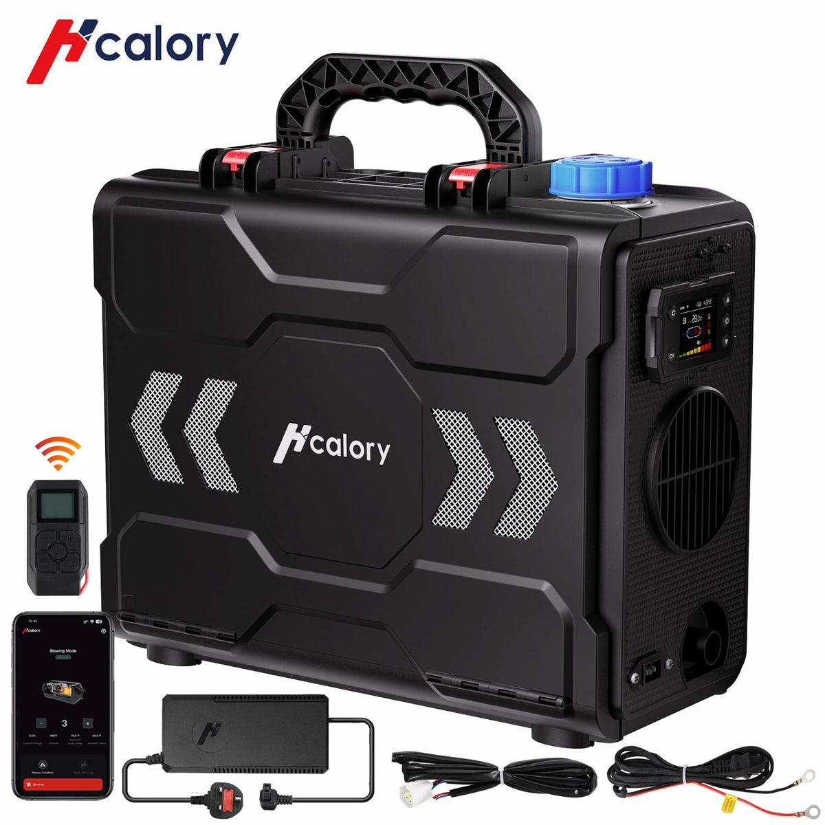Hcalory Portable Diesel Car Heater With Remote