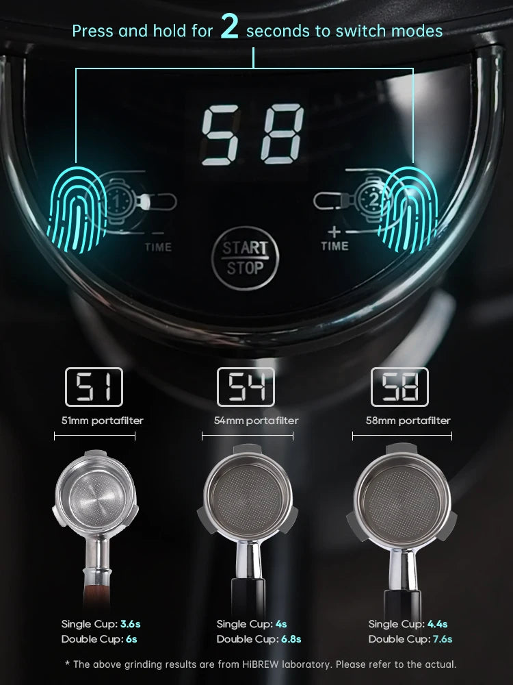 HiBREW Automatic Burr Electric Coffee Grinder