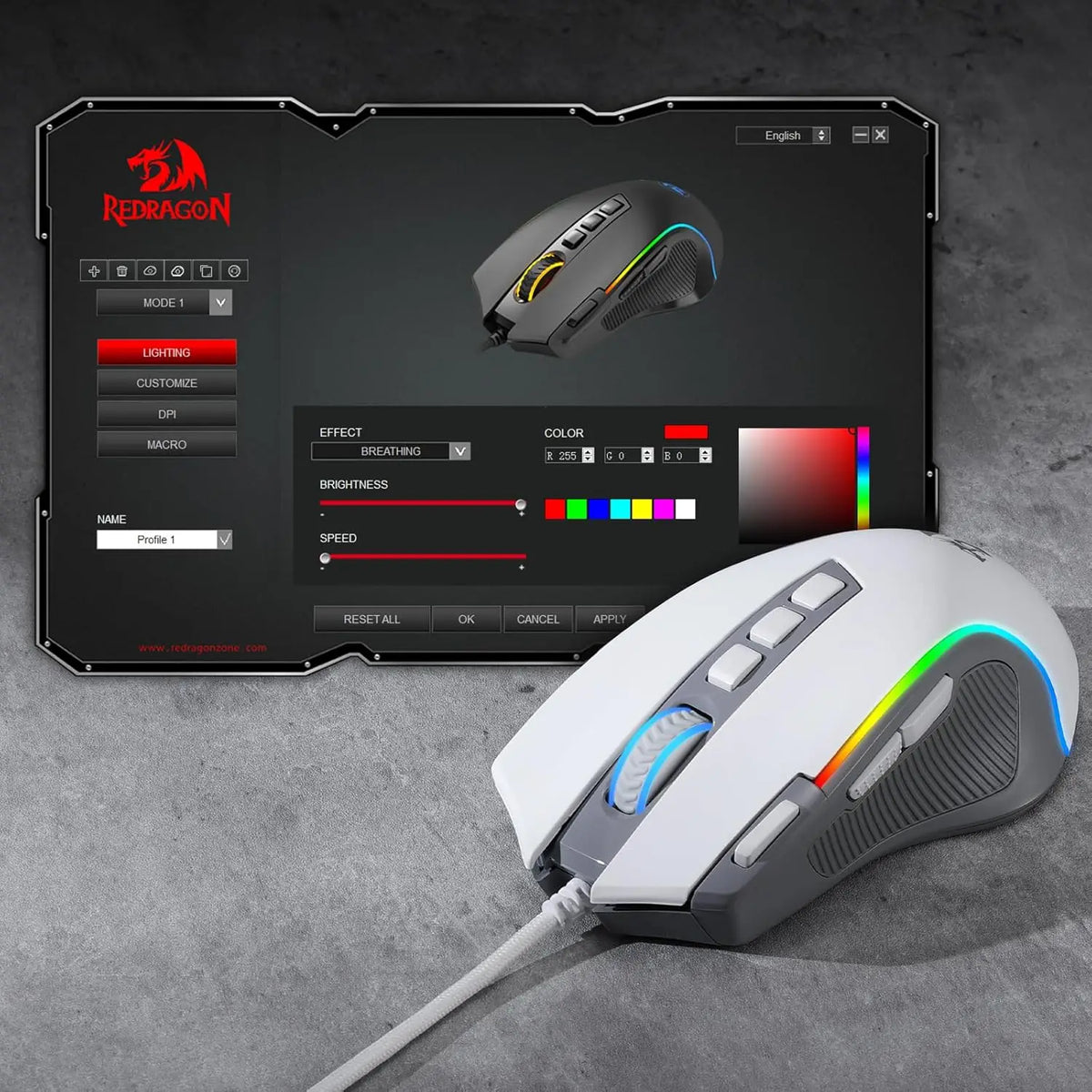 Redragon M612 Wired Programmable Gaming Mouse