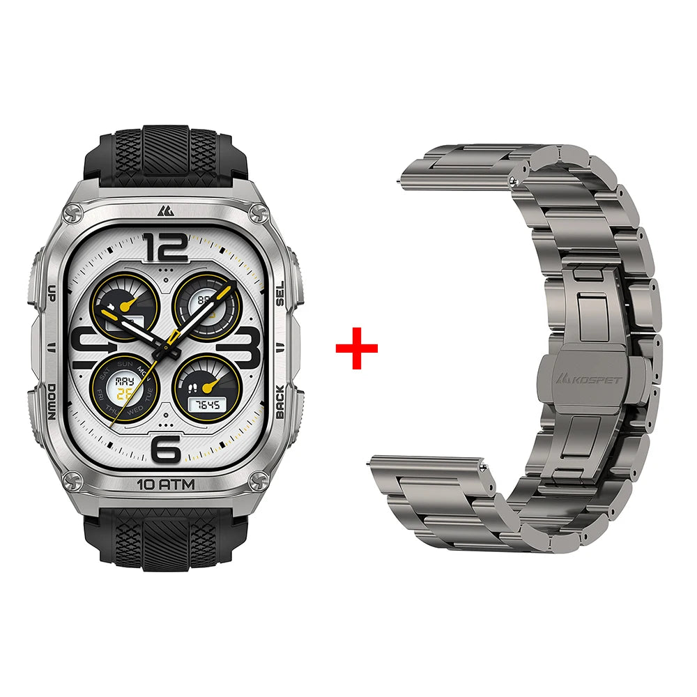 KOSPET Tank M4 Smartwatch With GPS And Offline Maps