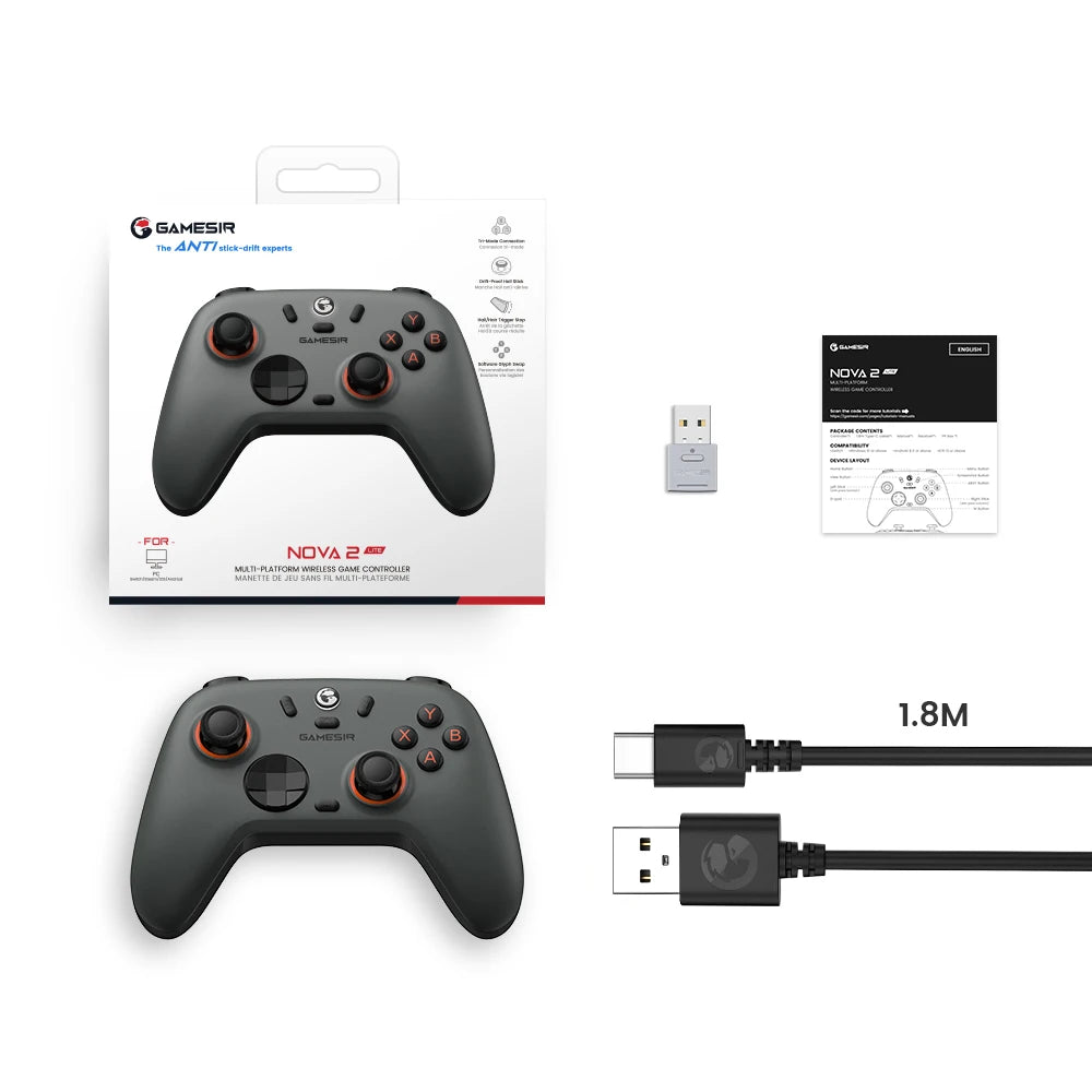 GameSir Nova Lite 2 Wireless Bluetooth Controller for Switch