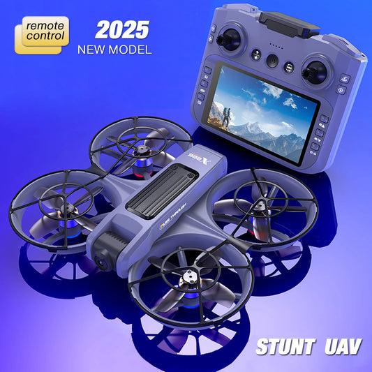 Foldable Drone With Dual Cameras Optical Flow Positioning