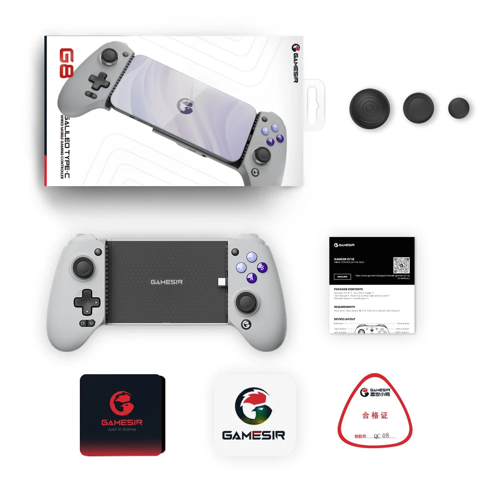 GameSir G8 Galileo Mobile Gamepad With Hall Effect Joystick