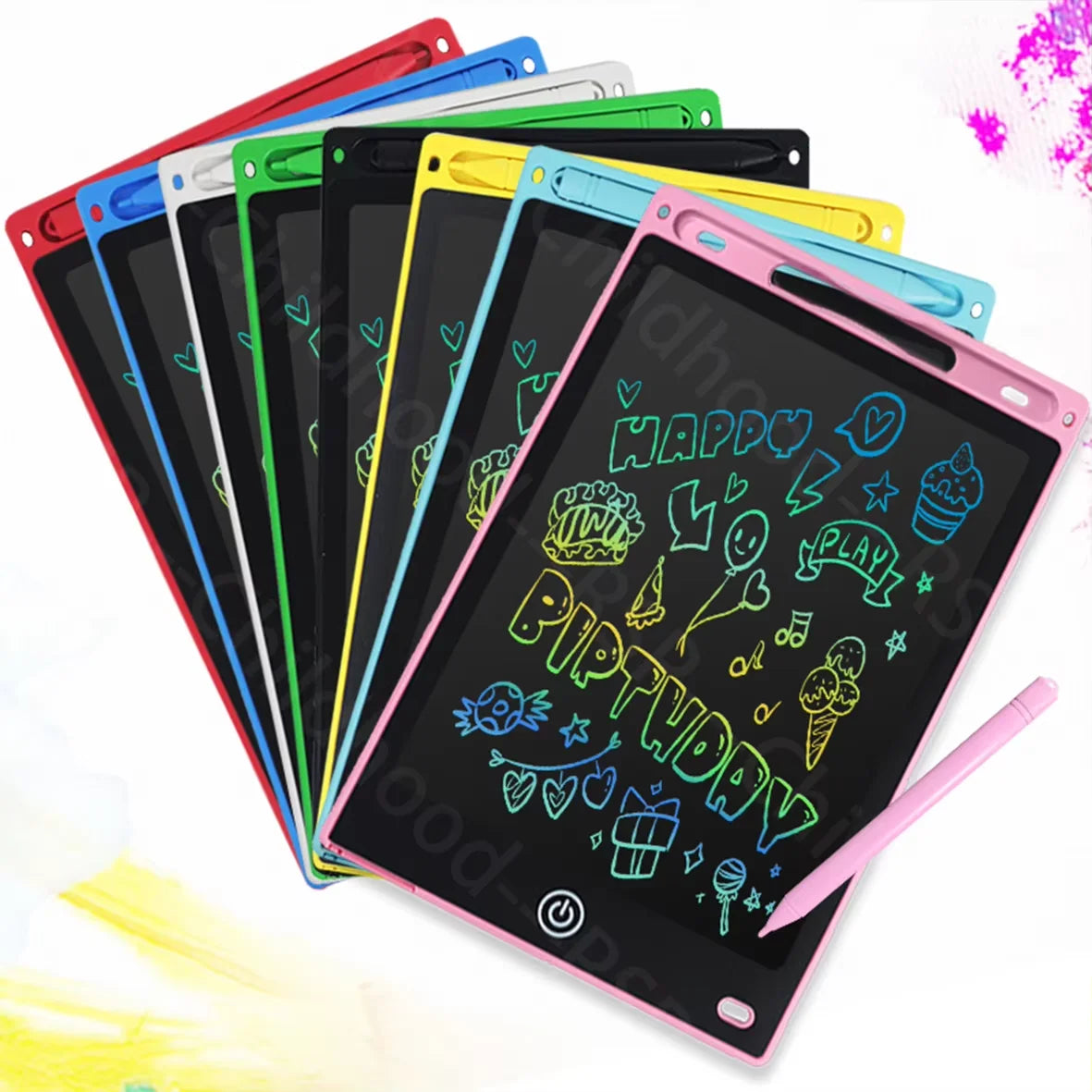 LCD Writing Tablet for Kids Toy with Single Click Erase