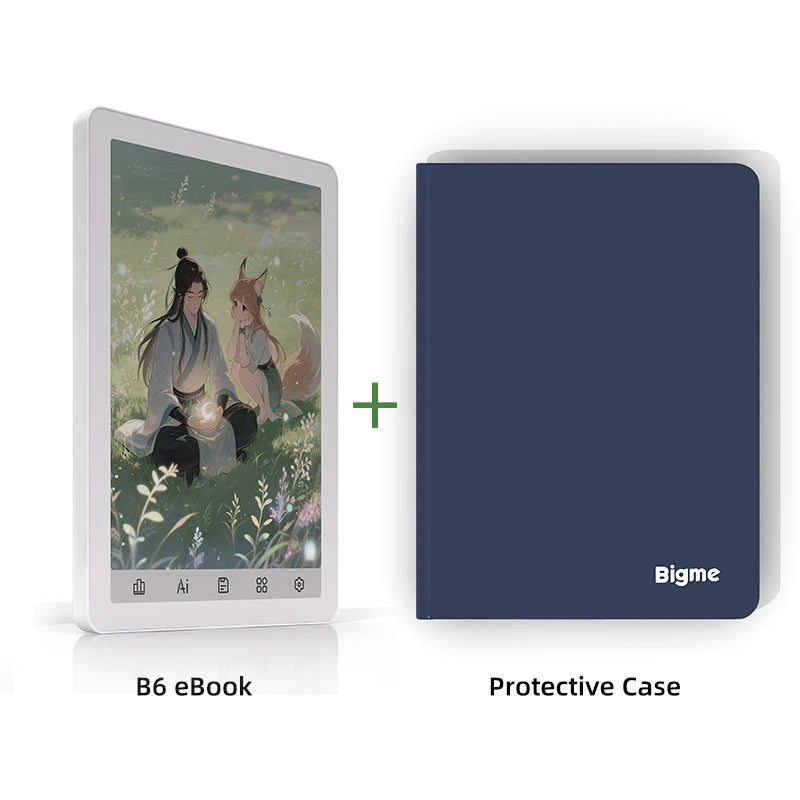 Bigme B6 Ebook Reader Android 14 Front Light