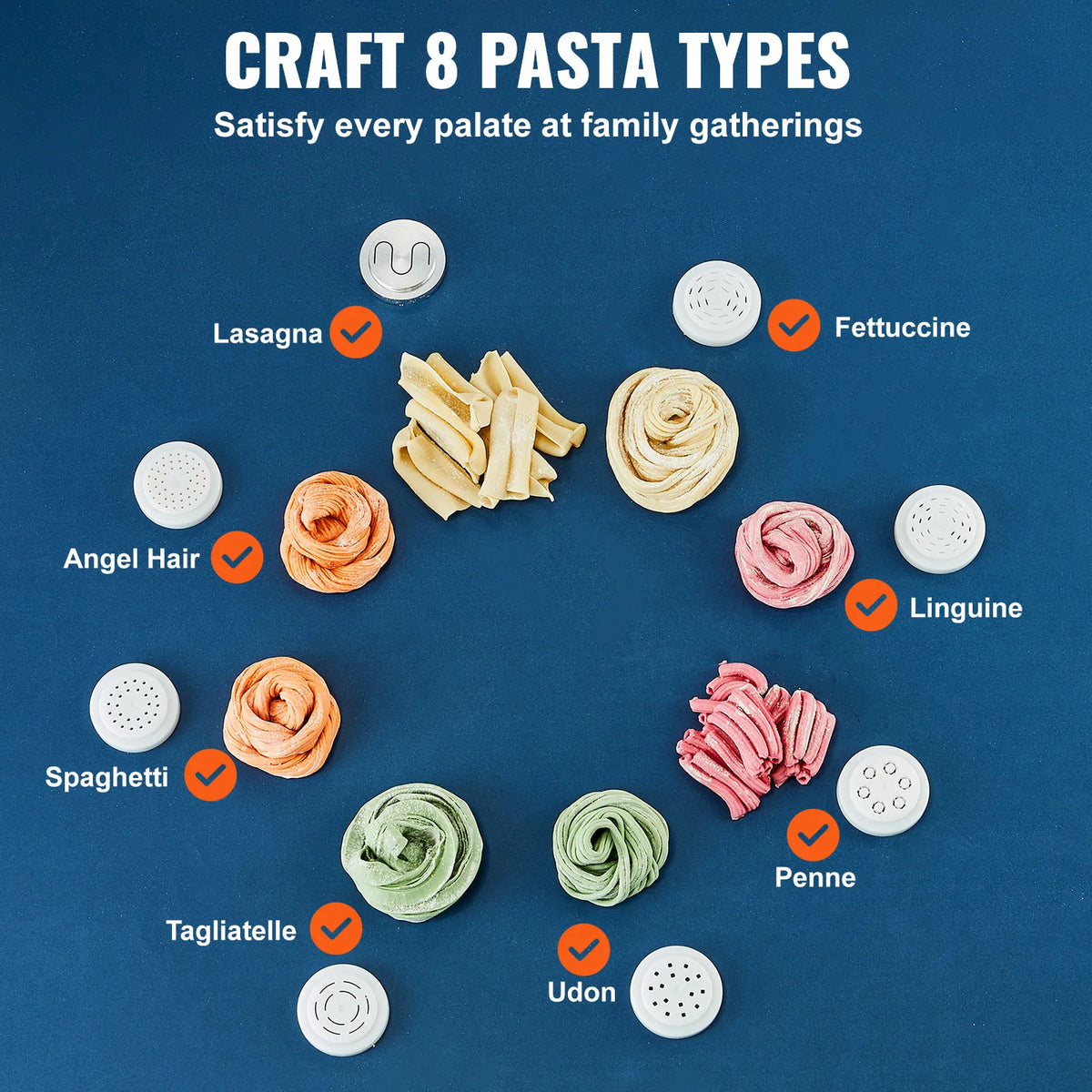 SucceBuy Automatic Electric Pasta Maker