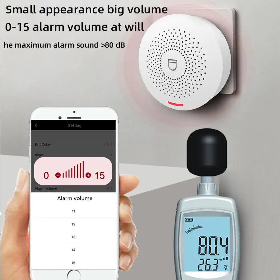 Wireless Home Security System With App Control And Sensors