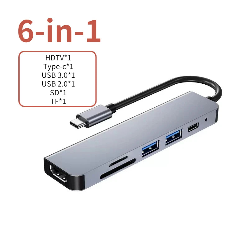 USB C Hub 4K HDMI USB 3 0 PD Dock