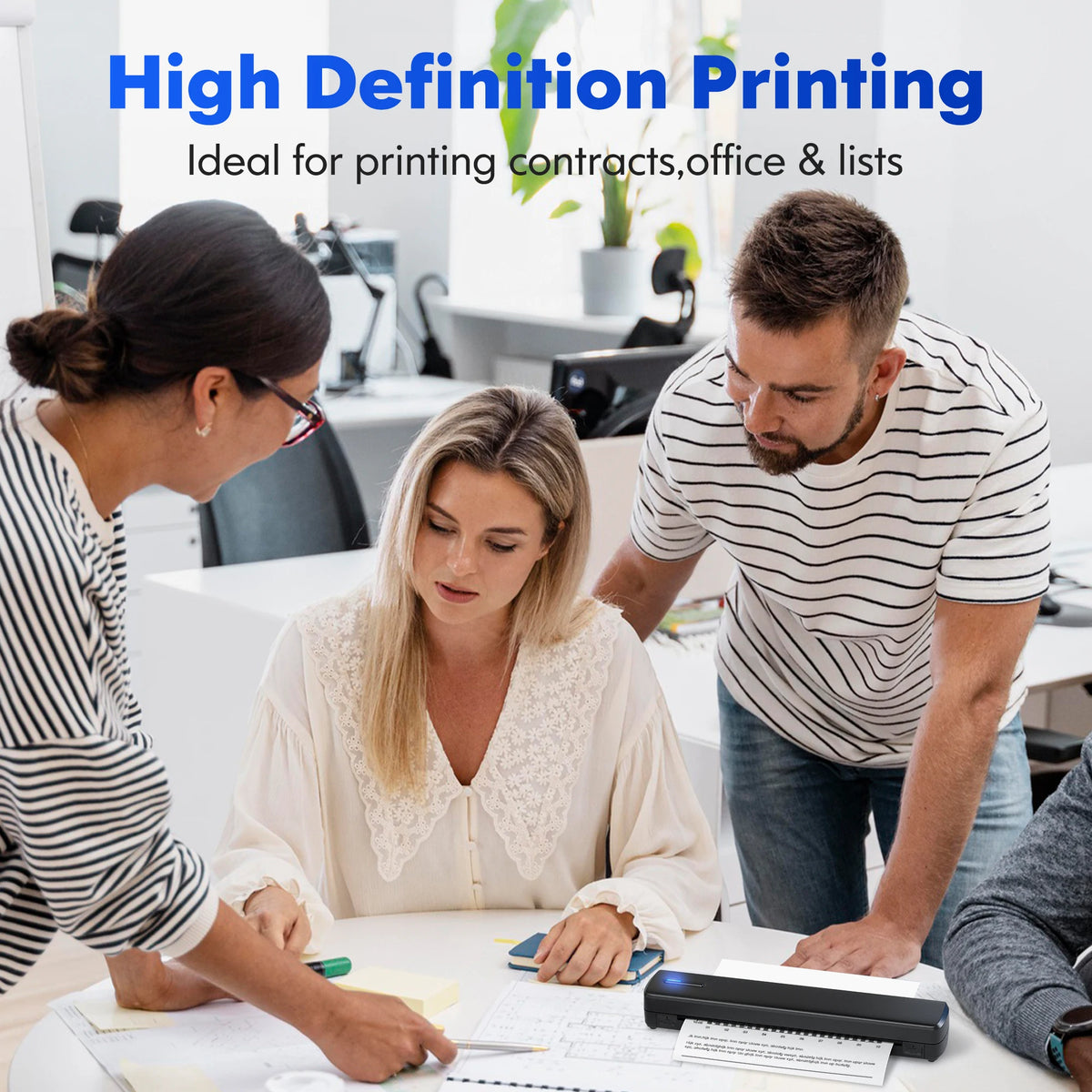 POLONO Portable Inkless Wireless Thermal Printer