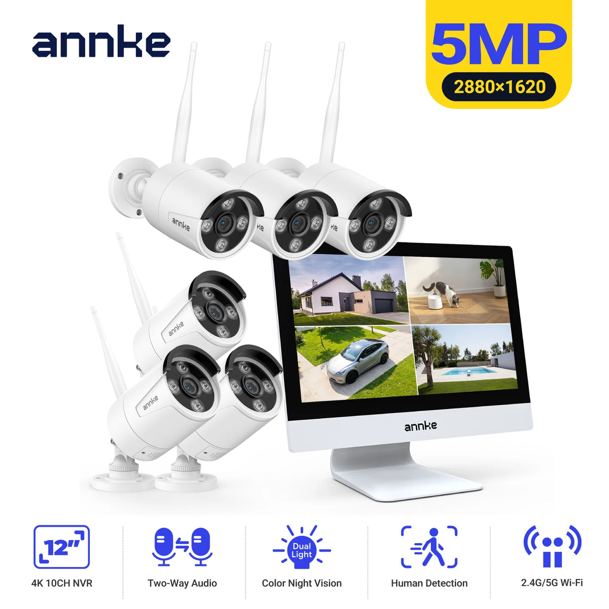 Annke Wireless Security Camera System