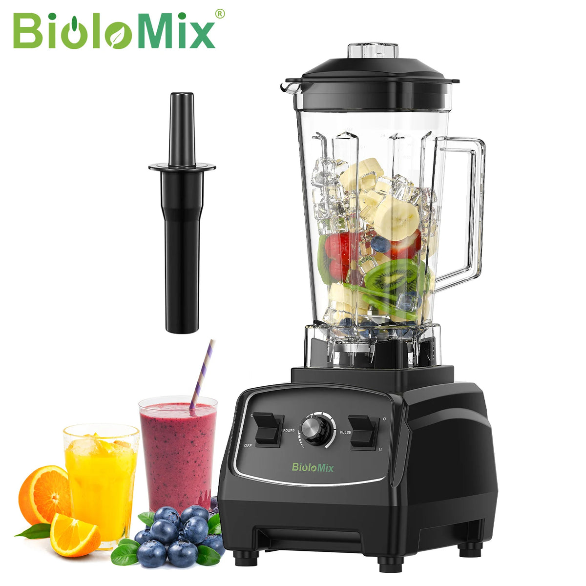 Biolomix Heavy Duty Commercial Smoothie Blender