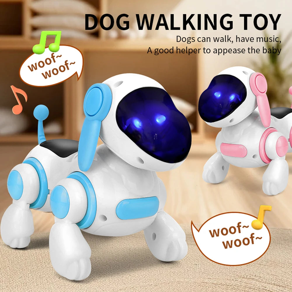 Smart Interactive Robotic Dog Educational Toy With Sounds