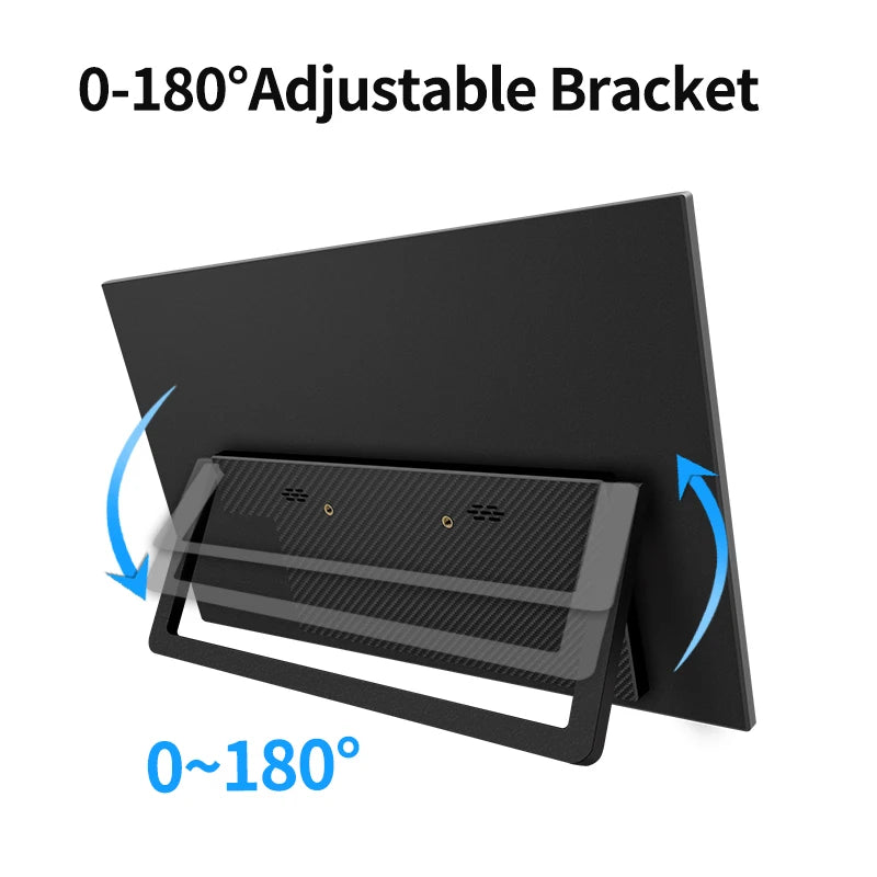 Hgfrtee Portable Monitor Ips Extended Display For Laptop