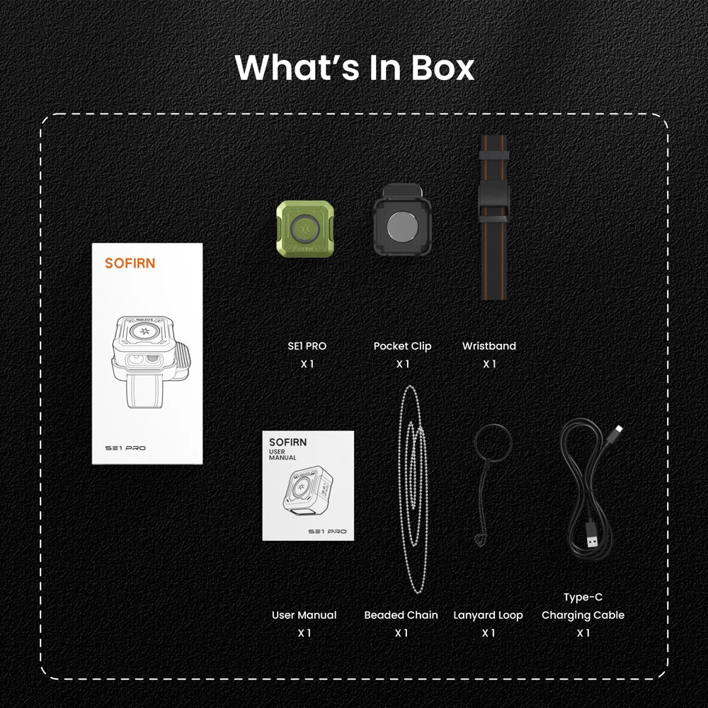 Sofirn SE1 Pro Rechargeable EDC Pocket Flashlight