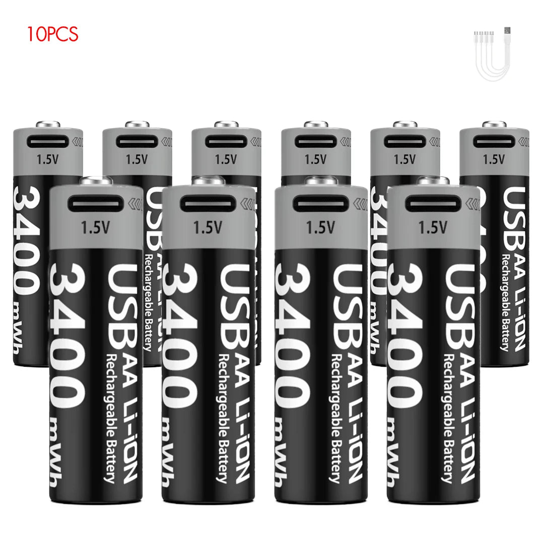 Kuugro 1.5V Rechargeable Lithium Battery For Hunting Camera