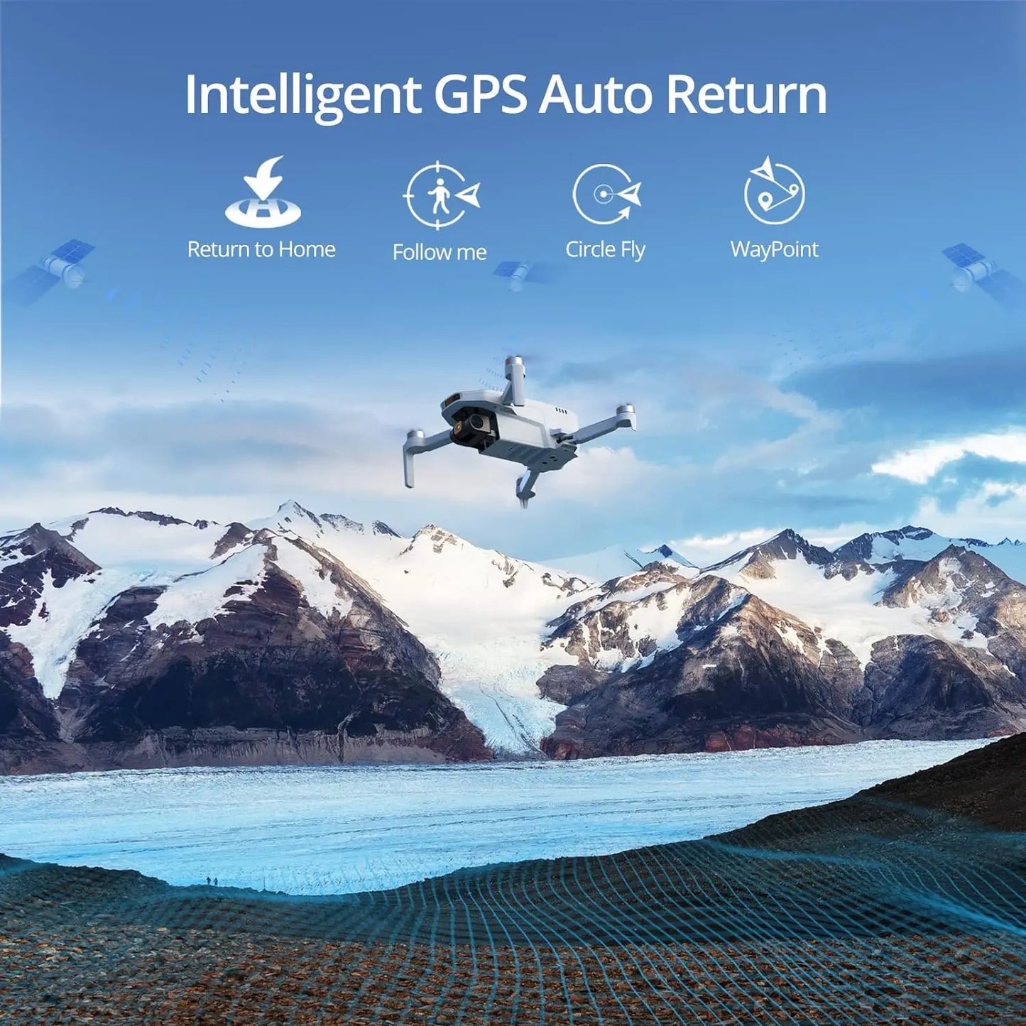 Potensic Atom SE Drone With Single Axis Gimbal 4K