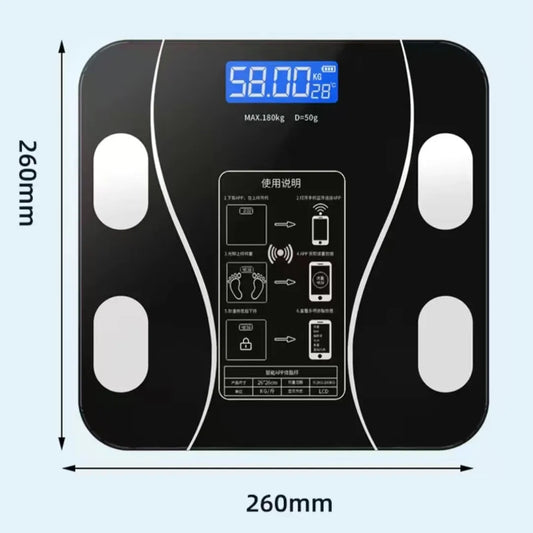 USB Body Fat Scale Intelligent Precise Home Weighing Scale