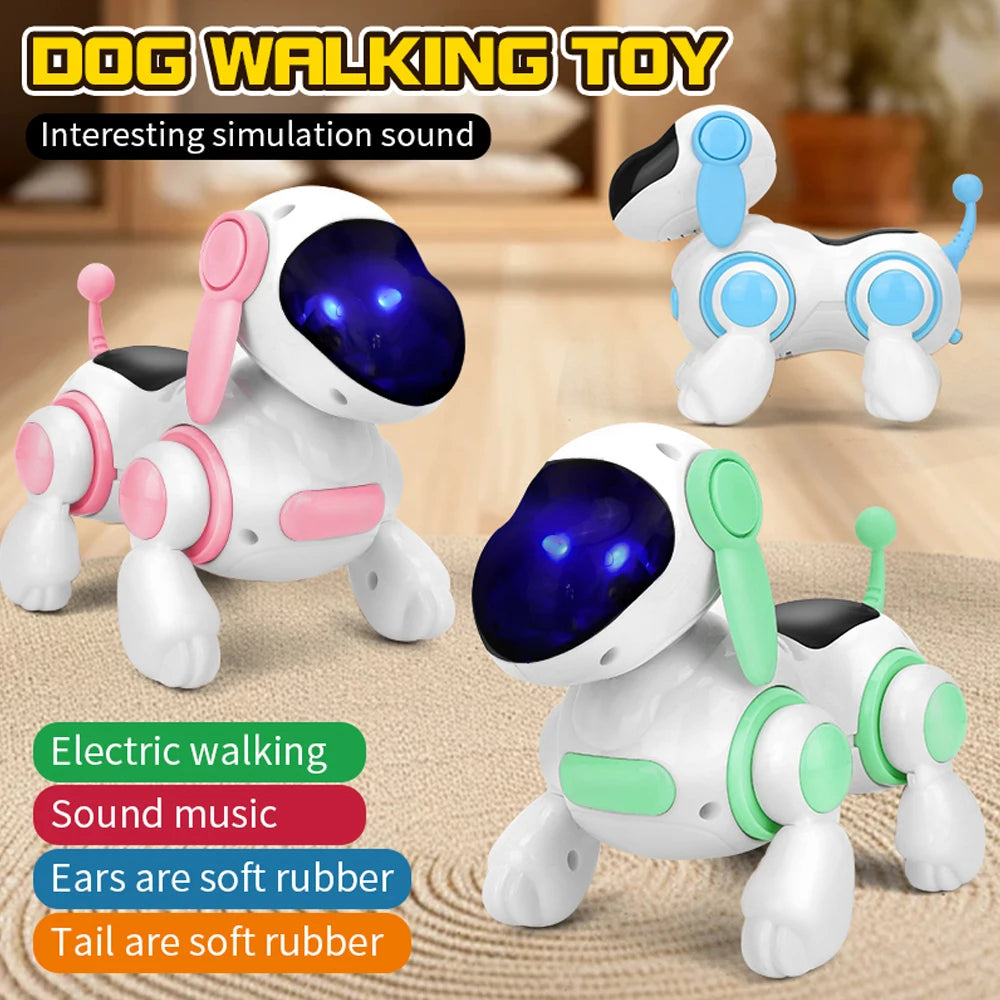 Smart Interactive Robotic Dog Educational Toy With Sounds