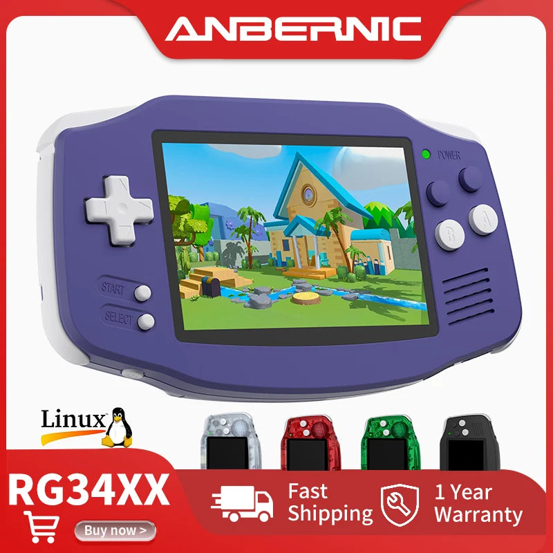 Anbernic RG34XX Retro Handheld Game Console