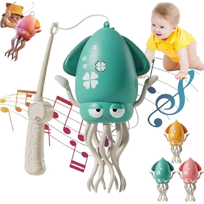 Conusa Electric Dance Octopus LED Music Baby Toy