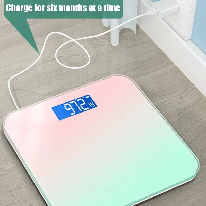 LCD Electronic Scale Glass Body Weight