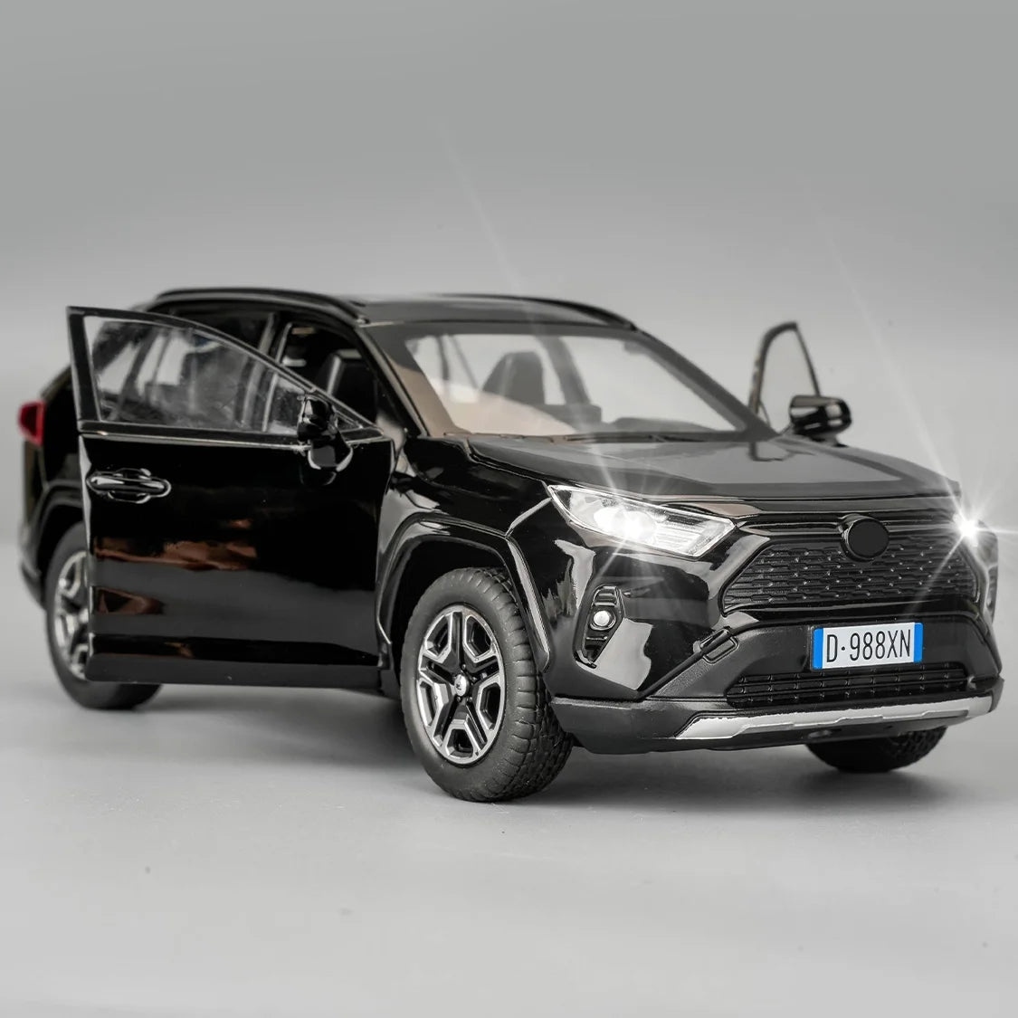 TGRCM-CZ 1To32 RAV4 Diecast Car With Light And Sound