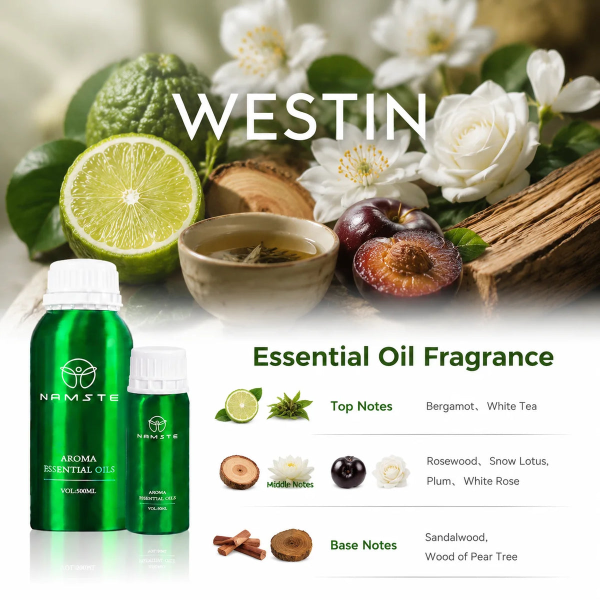 Namste Hotel Room Essential Oil Air Freshener Diffuser