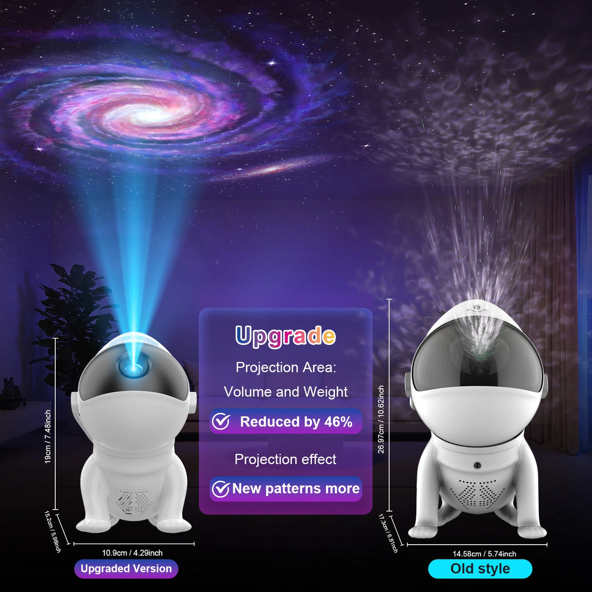 Ausyle Star Galaxy Night Light Projector