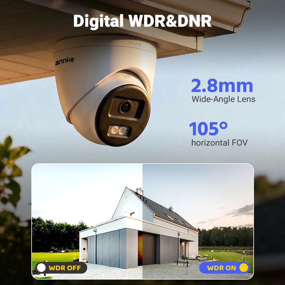 ANNKE 16 Channel Security Camera System With 3K DVR