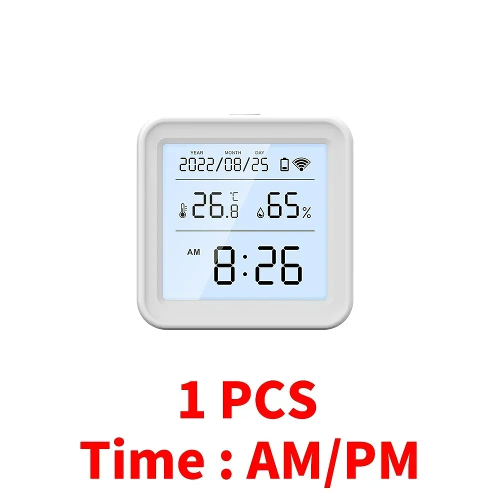 Tuya WiFi Temperature Humidity Sensor Hygrometer Thermometer