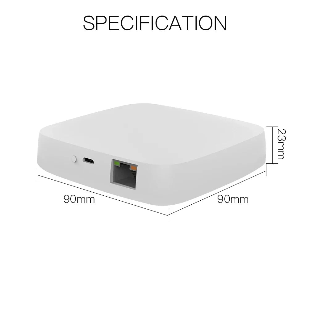 MOES ZigBee 3.0 Smart Gateway Hub for Smart Home