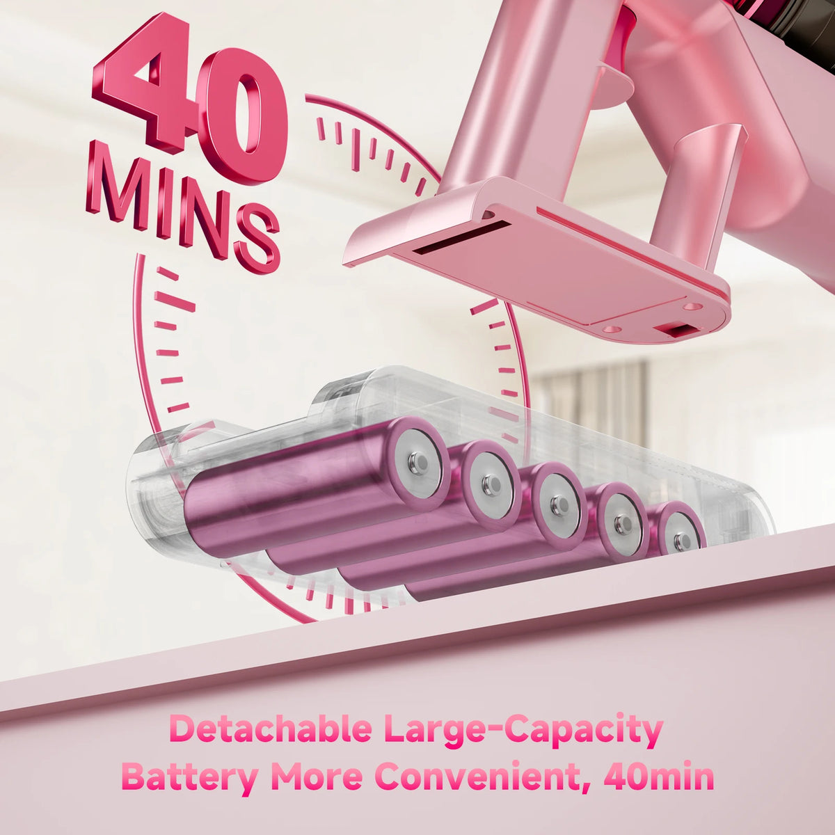 Honki Cordless Stick Vacuum Cleaner for Pet Hair and Floors