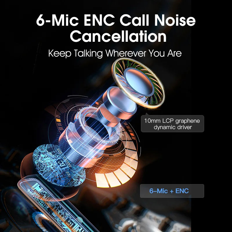 QCY HT05 MeloBuds ANC Wireless Earbuds