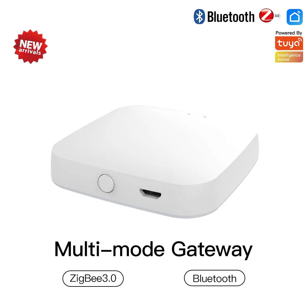 MOES Multi-Mode Smart Gateway ZigBee WiFi Bluetooth Mesh Hub